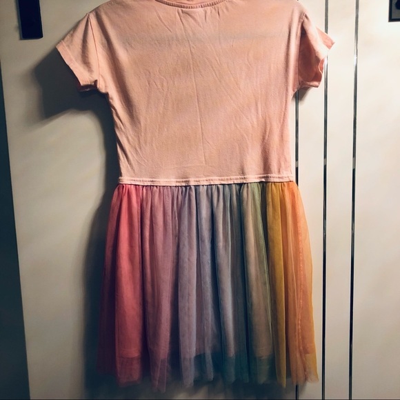 Jojo Siwa  Size Large (10/12) Unicorn Rainbow Tulle School Play Dress - Picture 5 of 8